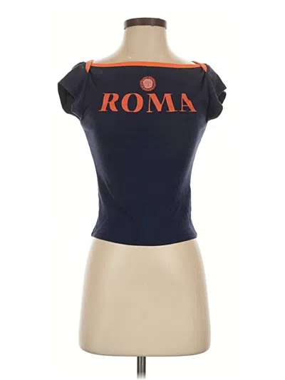 Pre-owned Bdg Short Sleeve T-shirt In Blue