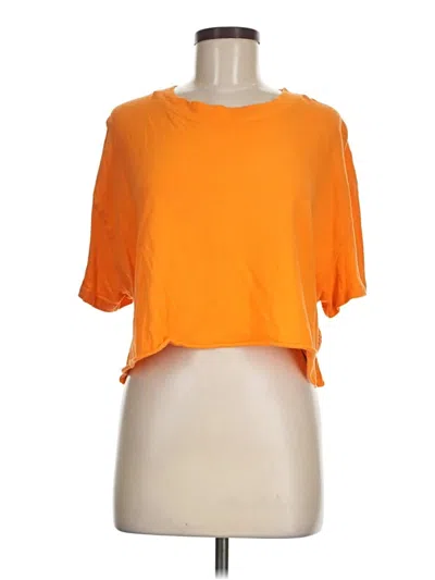 Pre-owned Bdg Short Sleeve T-shirt In Orange