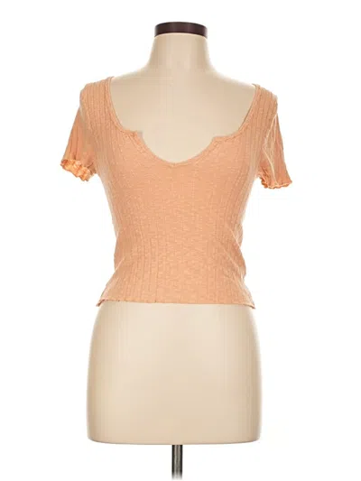Pre-owned Bdg Short Sleeve T-shirt In Orange