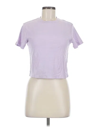 Pre-owned Bdg Short Sleeve T-shirt In Purple