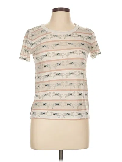 Pre-owned Bdg Short Sleeve T-shirt In Tan