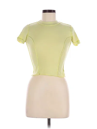 Pre-owned Bdg Short Sleeve T-shirt In Yellow