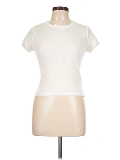 Pre-owned Bdg Short Sleeve Turtleneck In Ivory