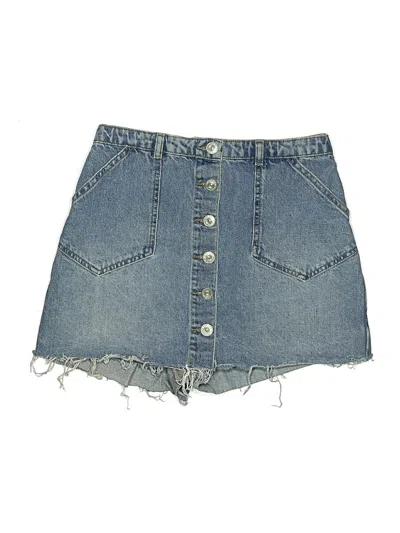 Pre-owned Bdg Skort In Blue