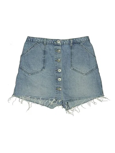 Pre-owned Bdg Skort In Blue