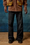 Bdg Slacker Relaxed Flare Jean In Charcoal, Men's At Urban Outfitters