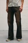 Bdg Slacker Relaxed Flare Jean In Chocolate, Men's At Urban Outfitters In Columbia