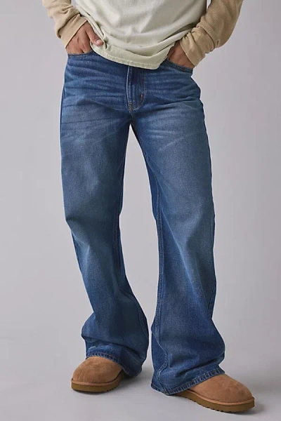 Bdg Slacker Relaxed Flare Jean In Kitten Wash, Men's At Urban Outfitters