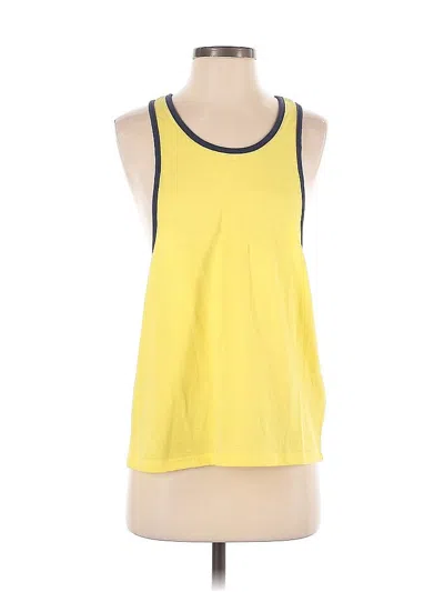 Pre-owned Bdg Sleeveless T-shirt In Yellow