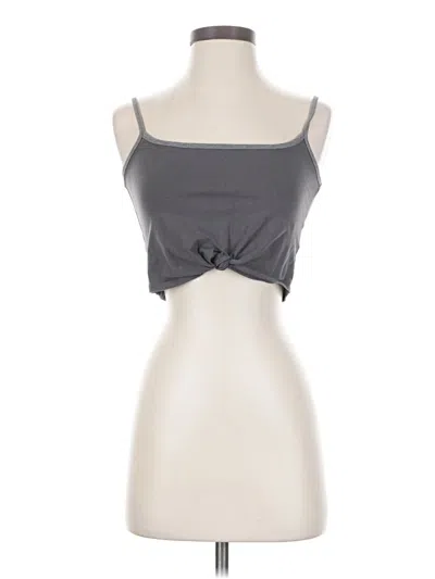 Pre-owned Bdg Sleeveless Top Gray Sweetheart Neckline Tops