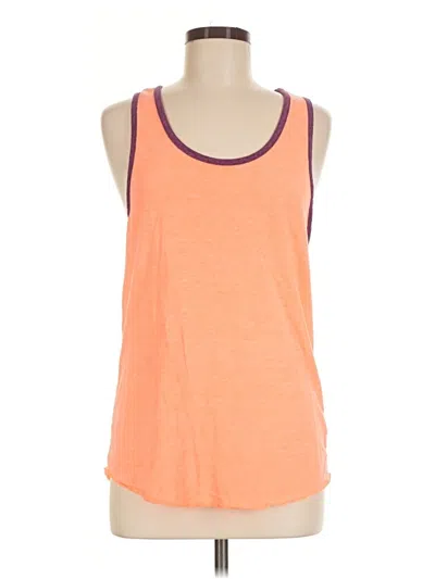 Pre-owned Bdg Sleeveless Top Orange Scoop Neck Tops