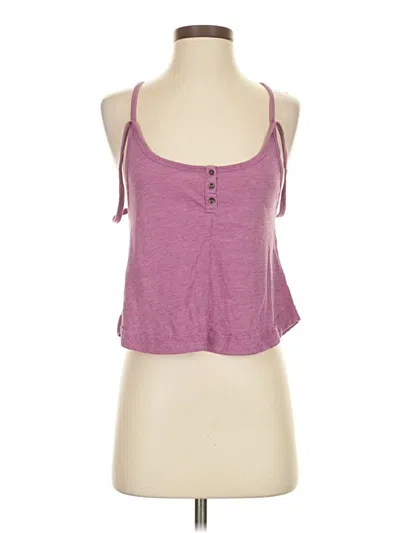 Pre-owned Bdg Sleeveless Top Purple Halter Neckline Tops
