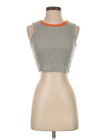 Pre-owned Bdg Sleeveless T-shirt In Gray