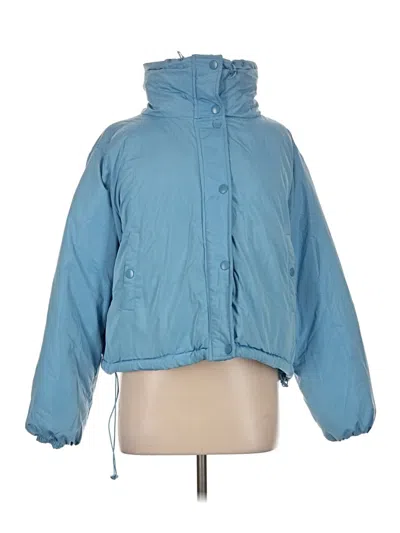 Pre-owned Bdg Snow Jacket In Blue