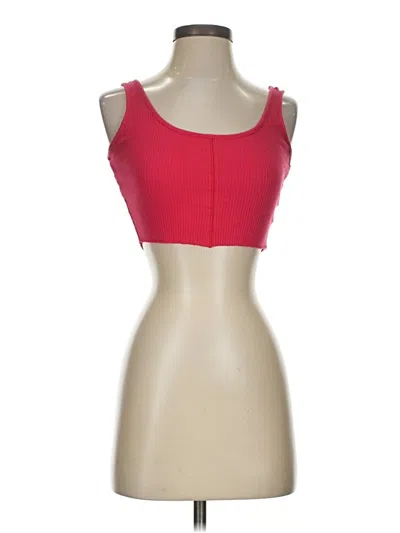 Pre-owned Bdg Sports Bra In Red