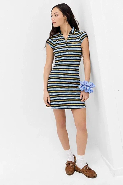 Bdg Stripe Polo Mini Dress In Assorted, Women's At Urban Outfitters