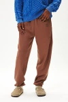 Bdg Studded Up Sweatpant In Chocolate, Men's At Urban Outfitters