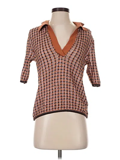 Pre-owned Bdg Sweater Vest In Brown