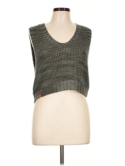 Pre-owned Bdg Sweater Vest In Gray