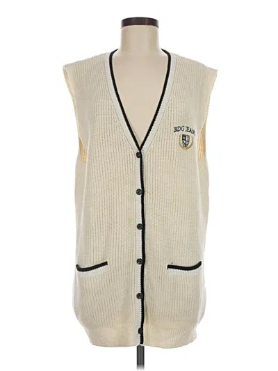 Pre-owned Bdg Sweater Vest In Ivory