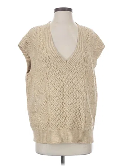 Pre-owned Bdg Sweater Vest In Tan