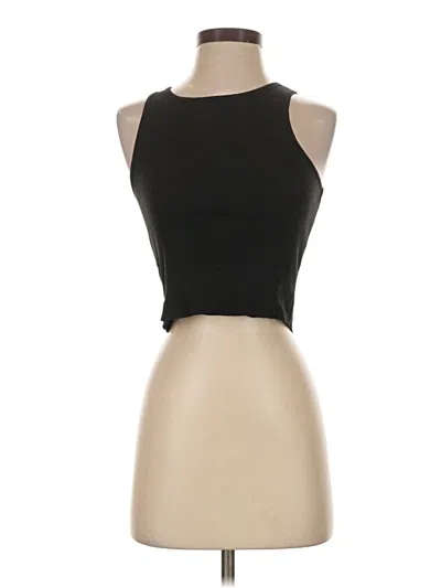 Pre-owned Bdg Tank Top Black Halter Neckline Tops