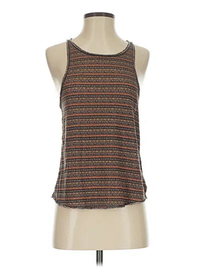 Pre-owned Bdg Tank Top Brown Halter Neckline Tops