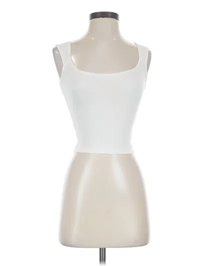 Pre-owned Bdg Tank Top Ivory Strapless Neckline Tops