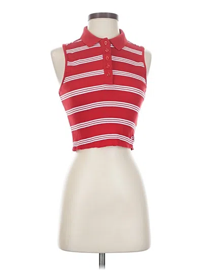 Pre-owned Bdg Tank Top Red Halter Neckline Tops