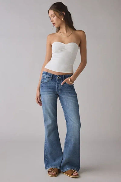 Bdg Teo Relaxed Low-rise Bootcut Jean In Oxford Blue, Women's At Urban Outfitters