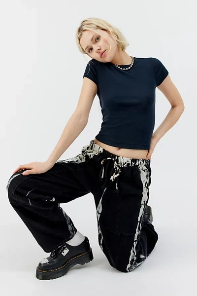 Bdg Too Perfect Short Sleeve Tee In Black, Women's At Urban Outfitters