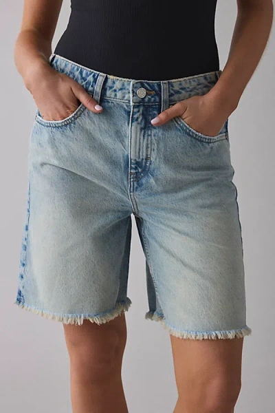 Bdg Tori Mid Rise Cutoff Jort In Lana Wash, Women's At Urban Outfitters