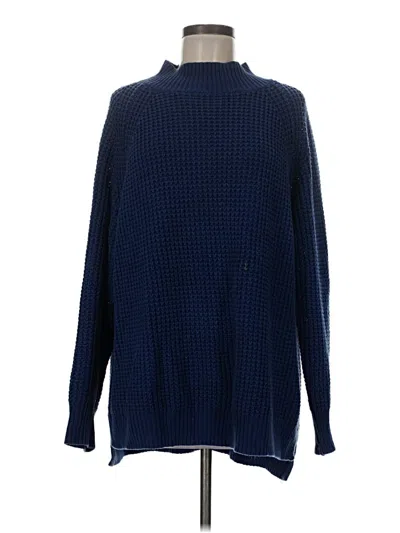 Pre-owned Bdg Turtleneck Sweater In Blue