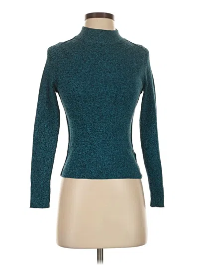Pre-owned Bdg Turtleneck Sweater In Teal