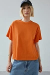 Bdg Universal Boxy Tee In Burnt Orange, Women's At Urban Outfitters