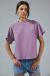 Bdg Universal Boxy Tee In Purple, Women's At Urban Outfitters