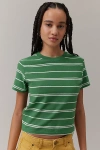 Bdg Universal Shrunken Tee In Studio Green, Women's At Urban Outfitters