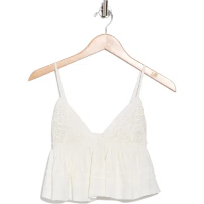 Bdg Urban Outfitters Bella Crop Babydoll Camisole