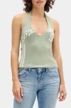 Bdg Urban Outfitters Brooklyn 98 Halter Top In Green