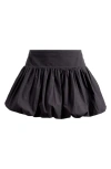 Bdg Urban Outfitters Bubble Hem Miniskirt In Black