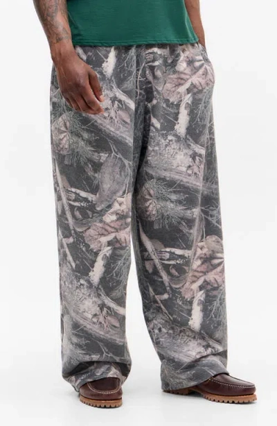 Bdg Urban Outfitters Camo Wide Leg Sweatpants In Multi
