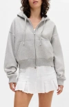 Bdg Urban Outfitters Crop Zip-up Hoodie