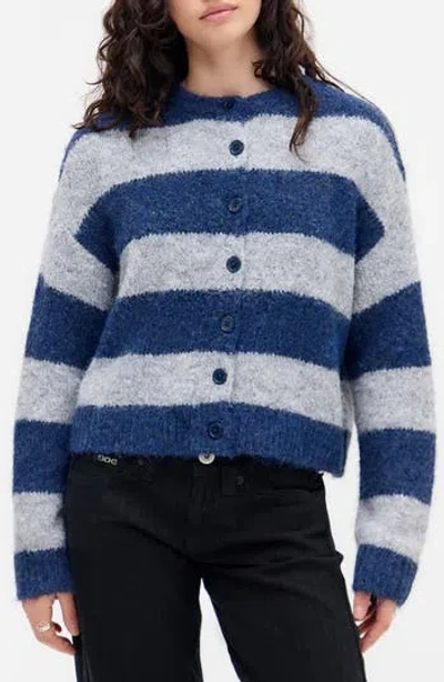 Bdg Urban Outfitters Dakota Stripe Cardigan In Multi