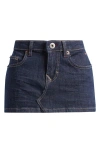 Bdg Urban Outfitters Denim Ultra Miniskirt In Rinse Blue