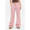 Bdg Urban Outfitters Five-pocket Linen Blend Pants In Pink