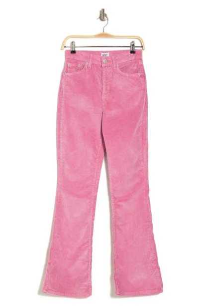 Bdg Urban Outfitters Flare Leg Corduroy Pants In Pink