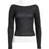 Bdg Urban Outfitters Frankie Off The Shoulder Top In Black