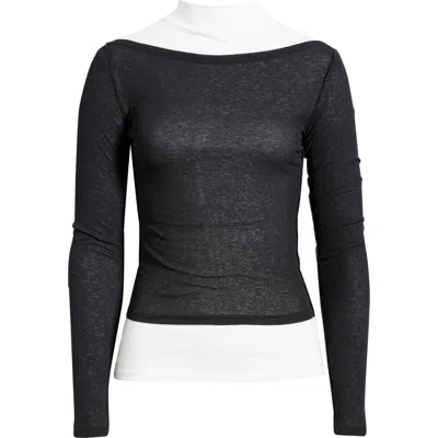 Bdg Urban Outfitters Frankie Off The Shoulder Top In Black