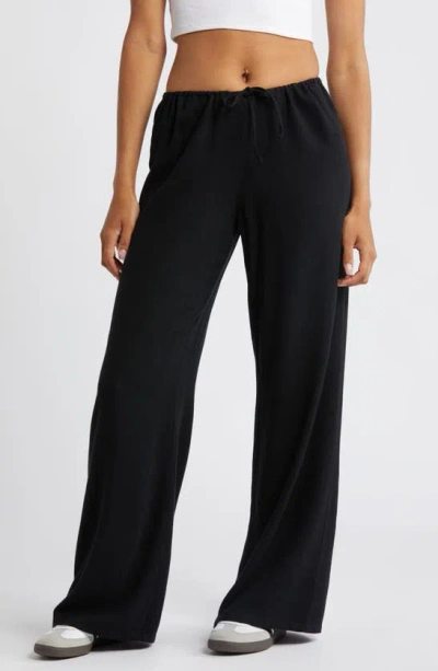 Bdg Urban Outfitters Hazel Drawstring Trousers In Black