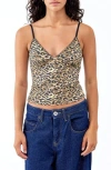Bdg Urban Outfitters Je T'aime Camisole In Brown